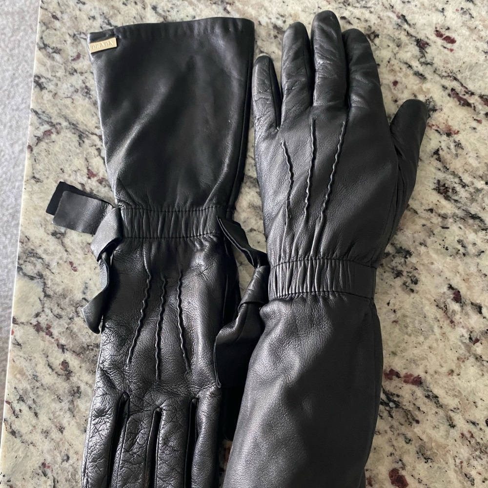 Vitage Prada Leather gloves